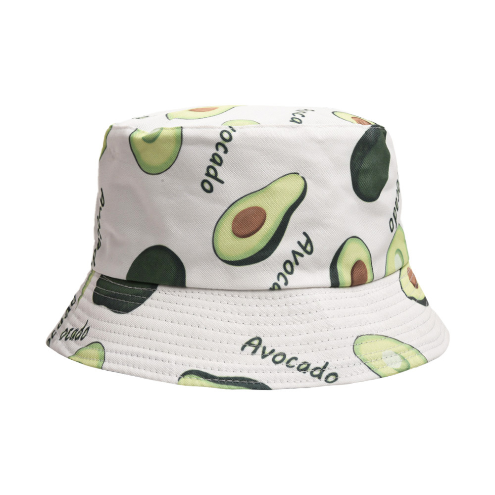 Printing Design Streetwear Style Unisex Streetwear Fruit Printing Bucket Hat