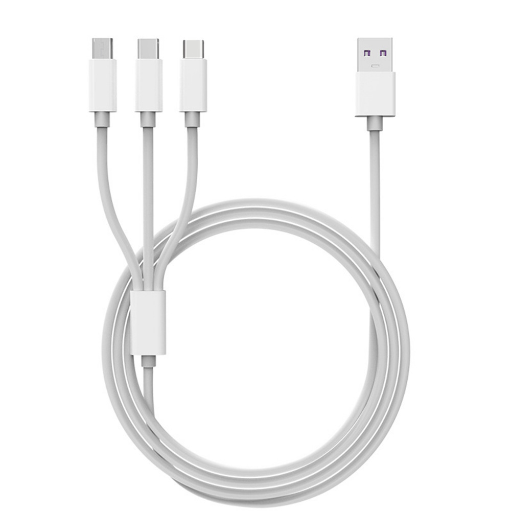 New white data cable one-to-three data c...