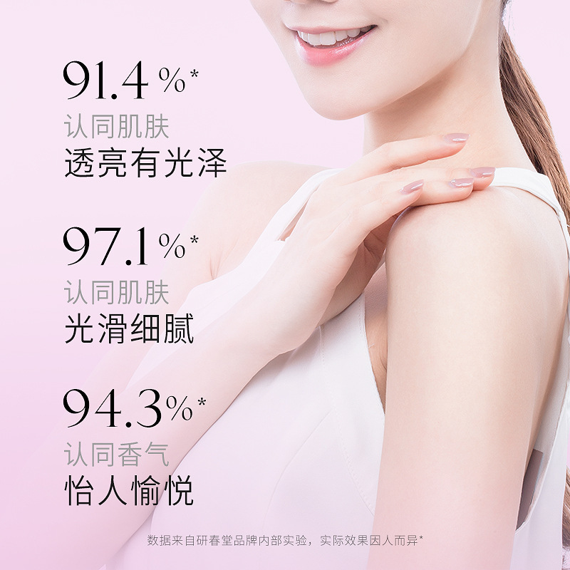 研春堂沁润留香香水身体乳补水保湿提亮肤色持久留香润肤乳批发|undefined