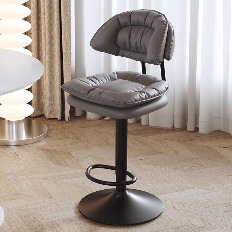 Bar Stool Modern Minimalist High Stool Bar Chair Adjustable Backrest Chair Beauty Salon Front Desk Swivel Chair Home Chair