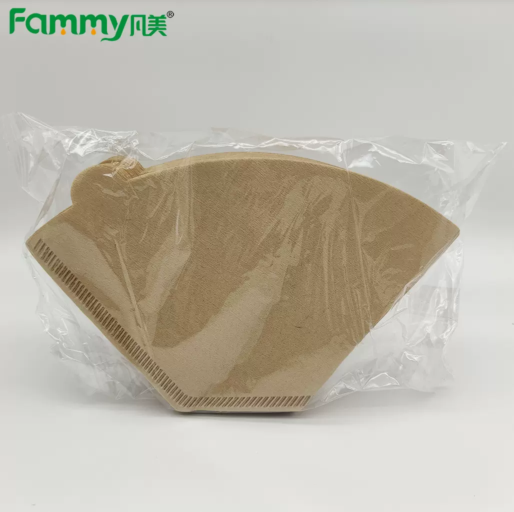 扇形手冲咖啡滤纸摩卡冰滴咖啡机V60美式壶越南漏杯过滤纸袋