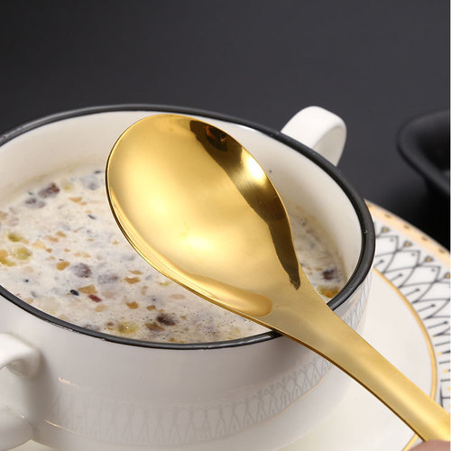 304 stainless steel spoon, Chinese soup spoon, rice spoon, round bottom spoon, Sinan spoon, palace spoon, multi-specification eating spoon
