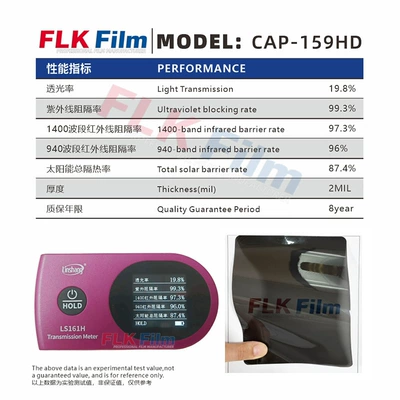 Film Vlt5% Light Transmittance Solar – Automotive Film - magnetic-controlled-titanium-nitride-ir99-152m30m-cap-159hd-side-rear-guard