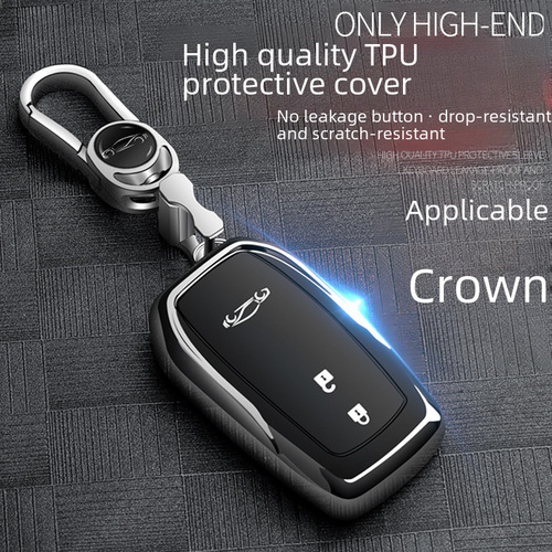 Applicable for Toyota Corolla Hybrid, RAV4, Hanahana, Lexus, Crown Car Key Case, Key Holder