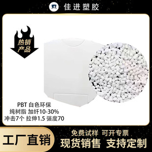 New Material Modified Natural Color Pbt Plastic Plastic Particles with Fiber 10-30% Electrical Shell Material Environmentally Friendly Pbt Raw Material