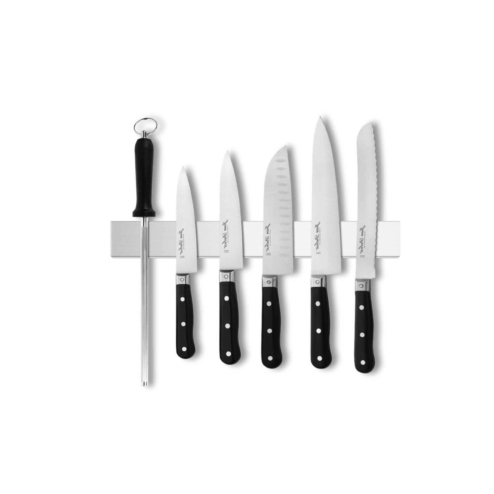 Heke 304 cuchillo magnético de acero inoxidable cuchillo de cocina cuchillo de almacenamiento magnético rack de cocina de acero inoxidable cuchillo magnético titular