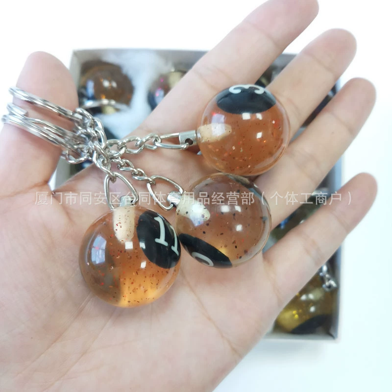 Бильярдный брелок 25 мм золотой шалот бильярдный брелок