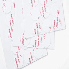 Transparent acrylic double-sided tape round wedding car ornaments clip photo frame pendant storage box high-viscosity dot glue