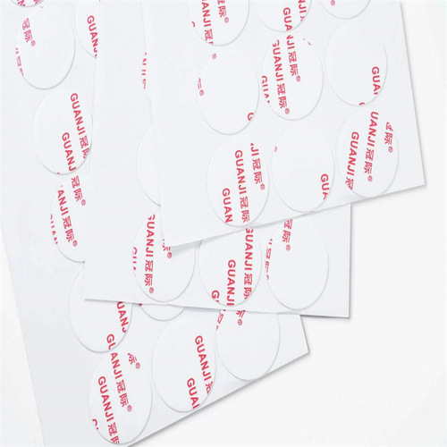 Transparent acrylic double-sided tape round wedding car ornaments clip photo frame pendant storage box high-viscosity dot glue