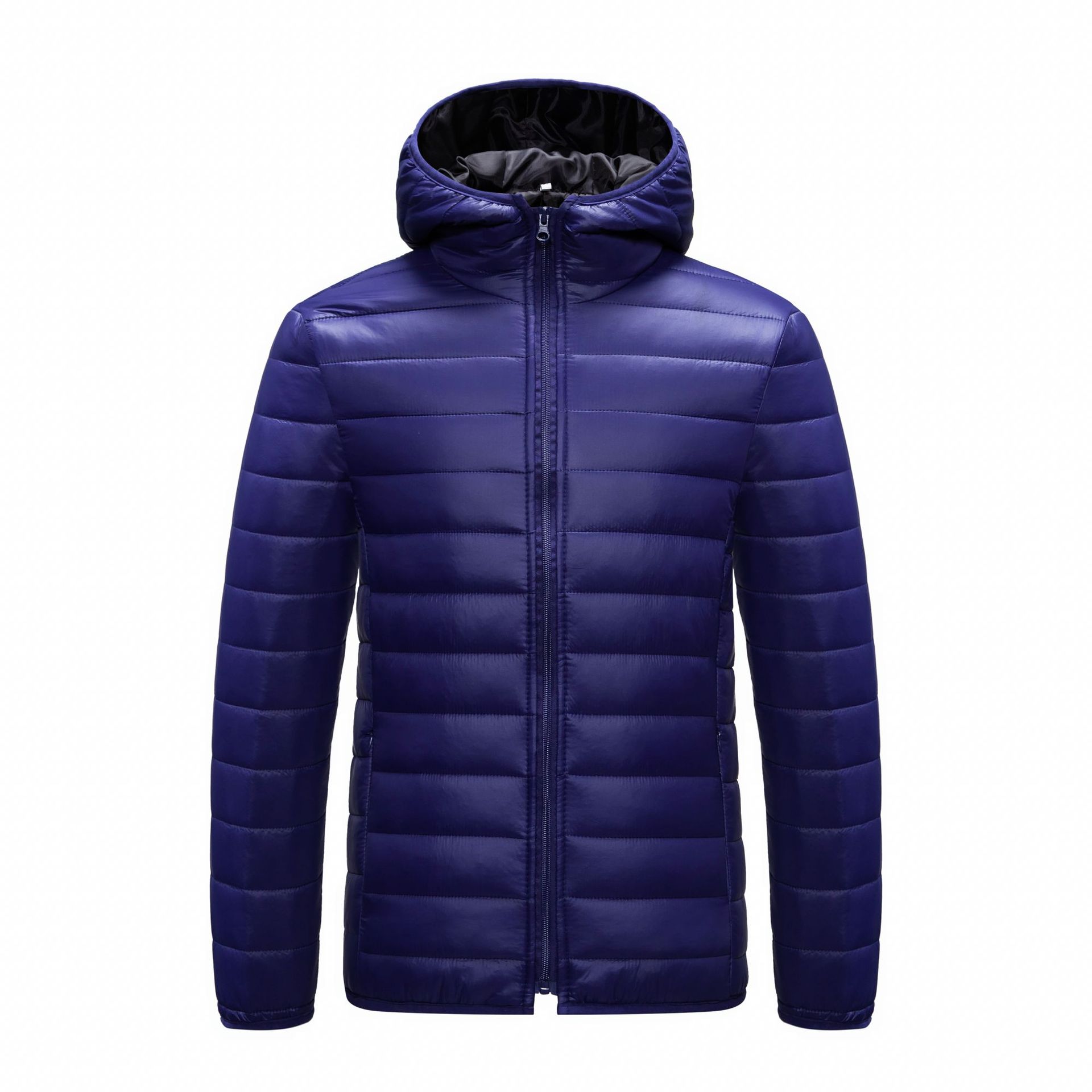 Chaqueta acolchada de algodón de invierno para hombre 2023 nueva chaqueta acolchada de algodón de moda casual chaqueta acolchada de algodón corta para hombre chaqueta acolchada de algodón con Capucha ligera