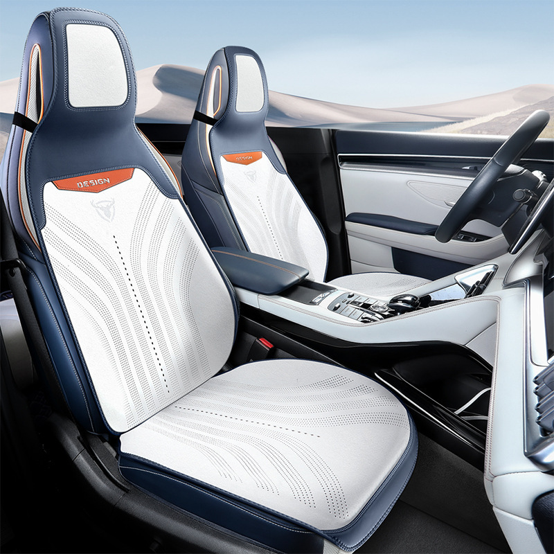 Byd Song Plus New Energy Sports Integrated Car Seat Cushion Four Seasons Yuan Plus Ultra-Thin Suede Seat Cushion