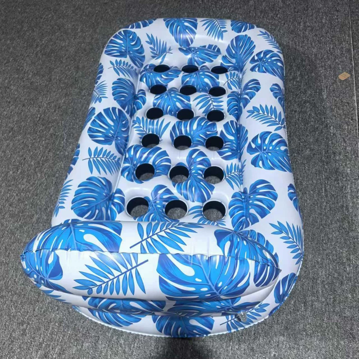 Новый трансграничный надувной плавучий взвод на открытом воздухе складная спинка плавающая кровать для воды надувные шезлонги плавающая кровать на складе