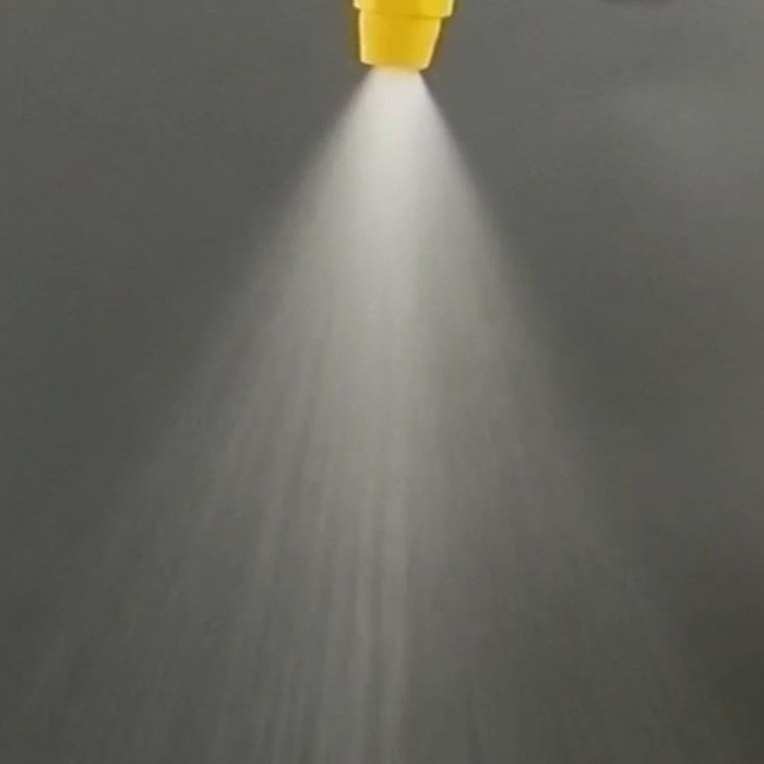PP塑料喷嘴 喷淋清洗加湿 工业喷淋头 除尘 喷水嘴 雾化扇形喷头