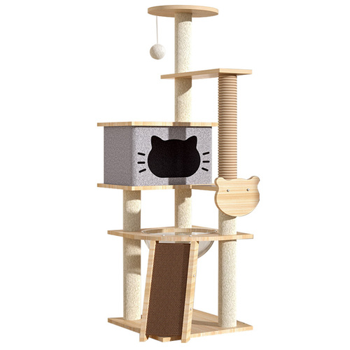New hot-selling cat nest, cat climbing frame, integrated cat rack, cat villa, cat jumping platform, space capsule, universal for pets in all seasons