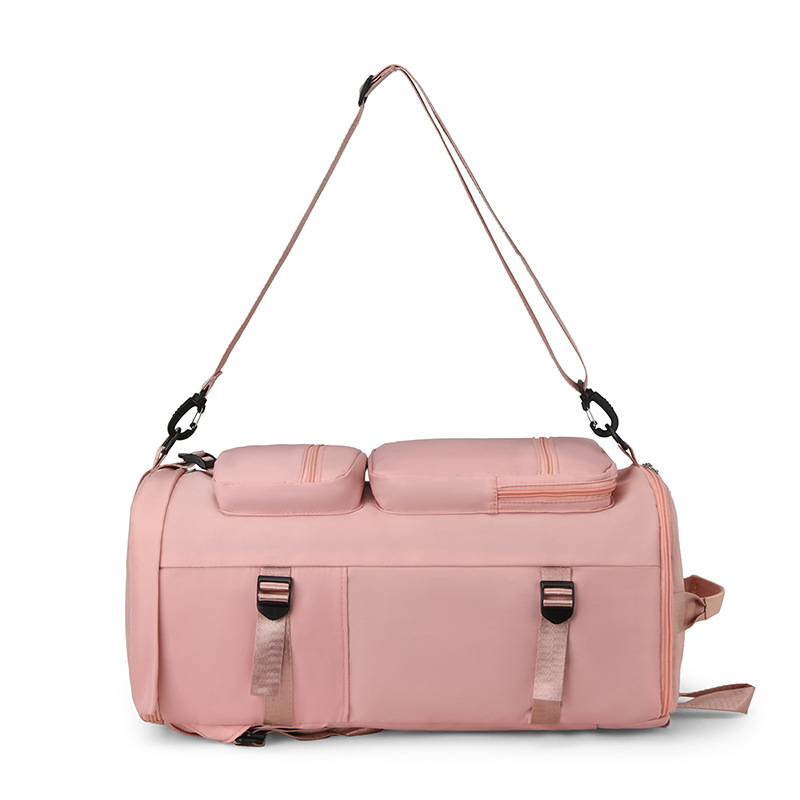 Nueva bolsa de viaje de corta distancia, mochila de viaje ligera de gran capacidad, almacenamiento de equipaje, separación de seco y húmedo, bolsa de yoga de fitness