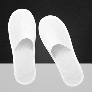 Hotel Disposable Slippers Hotel Homestay Home Hospitality High-end Hotel Half Pack Disposable Non-woven Slippers