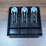 五格盒抽屉盘收款盒收钱盒现金盒适用便利店收纳钱箱抽屉式收银机