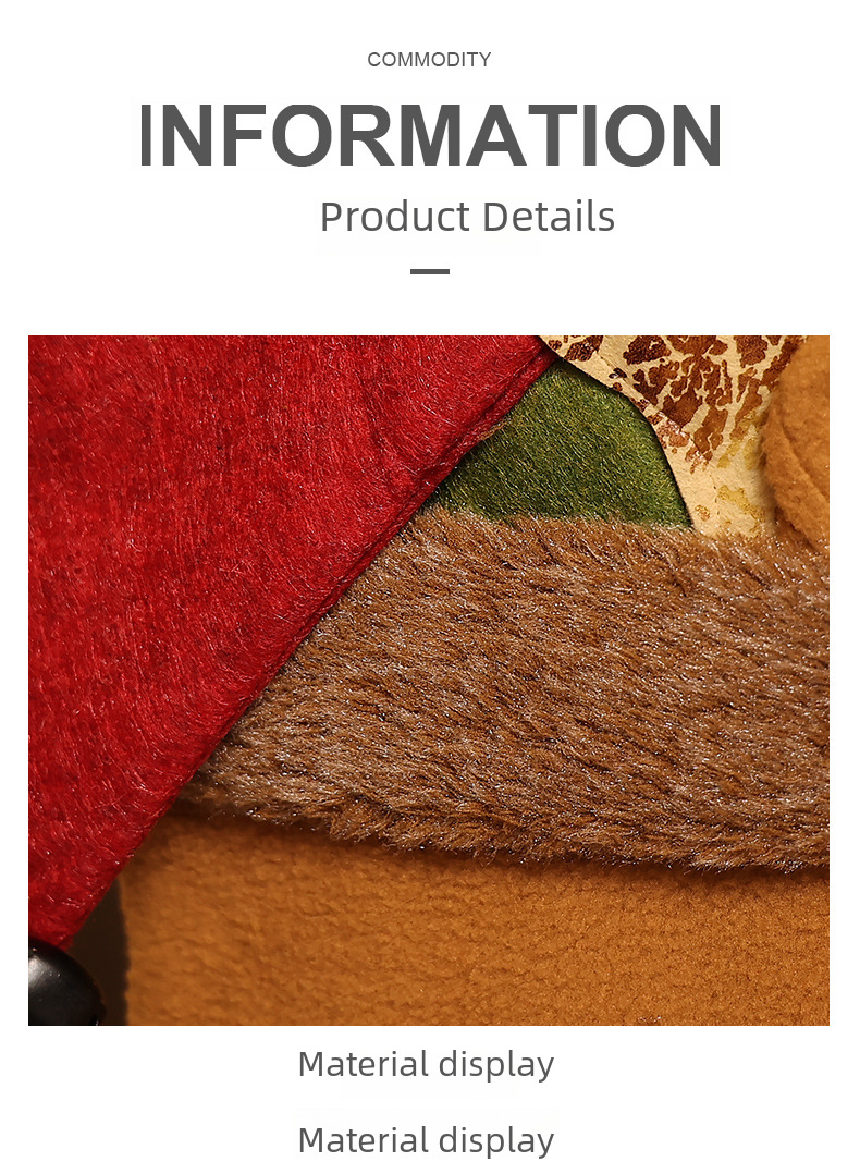 Qiaodin New Christmas Decoration Chair Cover Cross-border Stool Cover New Doll Chair Cover European and American Home Decoration Ornaments_voghion.com