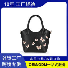 跨境源头工厂日韩刺绣手提通勤菜篮子女包包手提单肩斜挎包小拎包