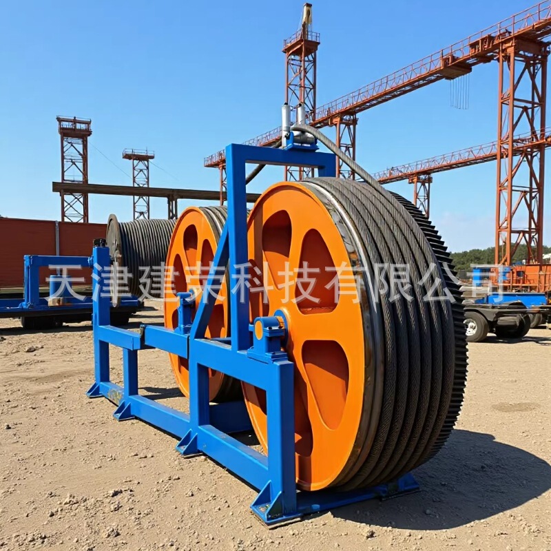 Constant Tension Damping Pre-Tensioned Rope Cable Laying Machine, Cable Loading Machine, Winch, Crane, Rope Replacement, Initial Installation of Steel Wire Rope, Specialized