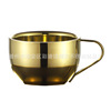 Coffee set stainless steel, European style, simple and elegant design