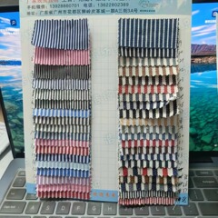 現物卸売り全ポリエステル綿綿縦条キャンバス