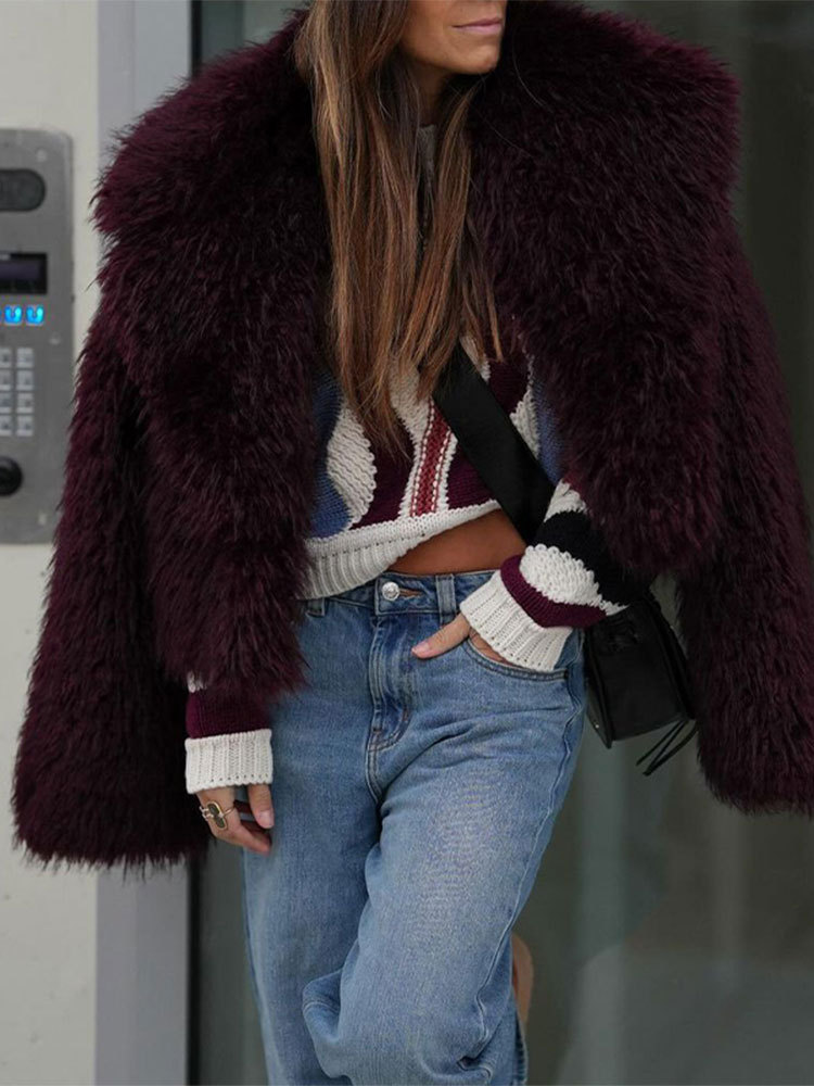short demi-season fashionable elegant jacket