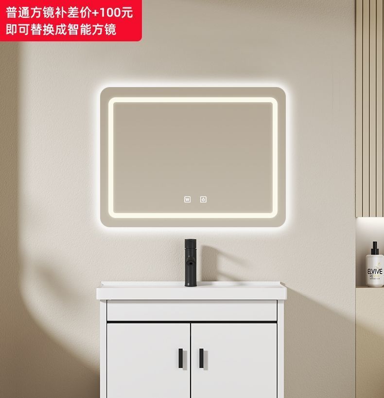 Kacomos floor-standing space aluminum bathroom cabinet and washbasin cabinet combination bathroom integrated ceramic washbasin cabinet undefined