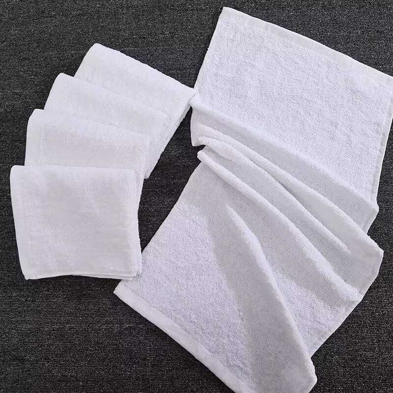 Express Hotel Foot Therapy Bath 50g 60g Cheap Cotton Thread Disposable White Towel Household Absorbent Free Shipping