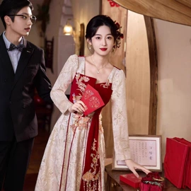 晚礼服;婚纱;敬酒服