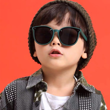 韩版GM新款儿童太阳镜防紫外线男童酷宝宝墨镜女时尚防晒偏光眼镜