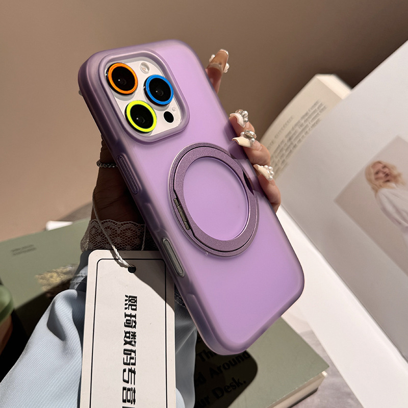 新款磁吸支架适用苹果16Promax手机壳透明iphone15Pro手机套14壳|undefined