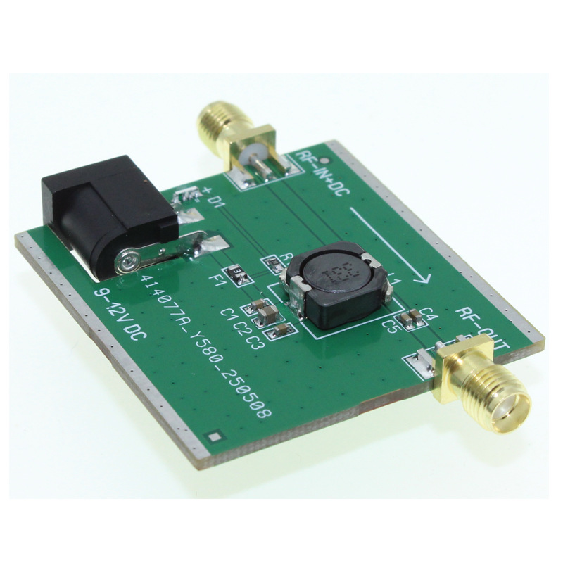 HFDYLoop飞鱼天线馈电 Bias Tee 50KHz-500MHz 射频隔直器 偏置器