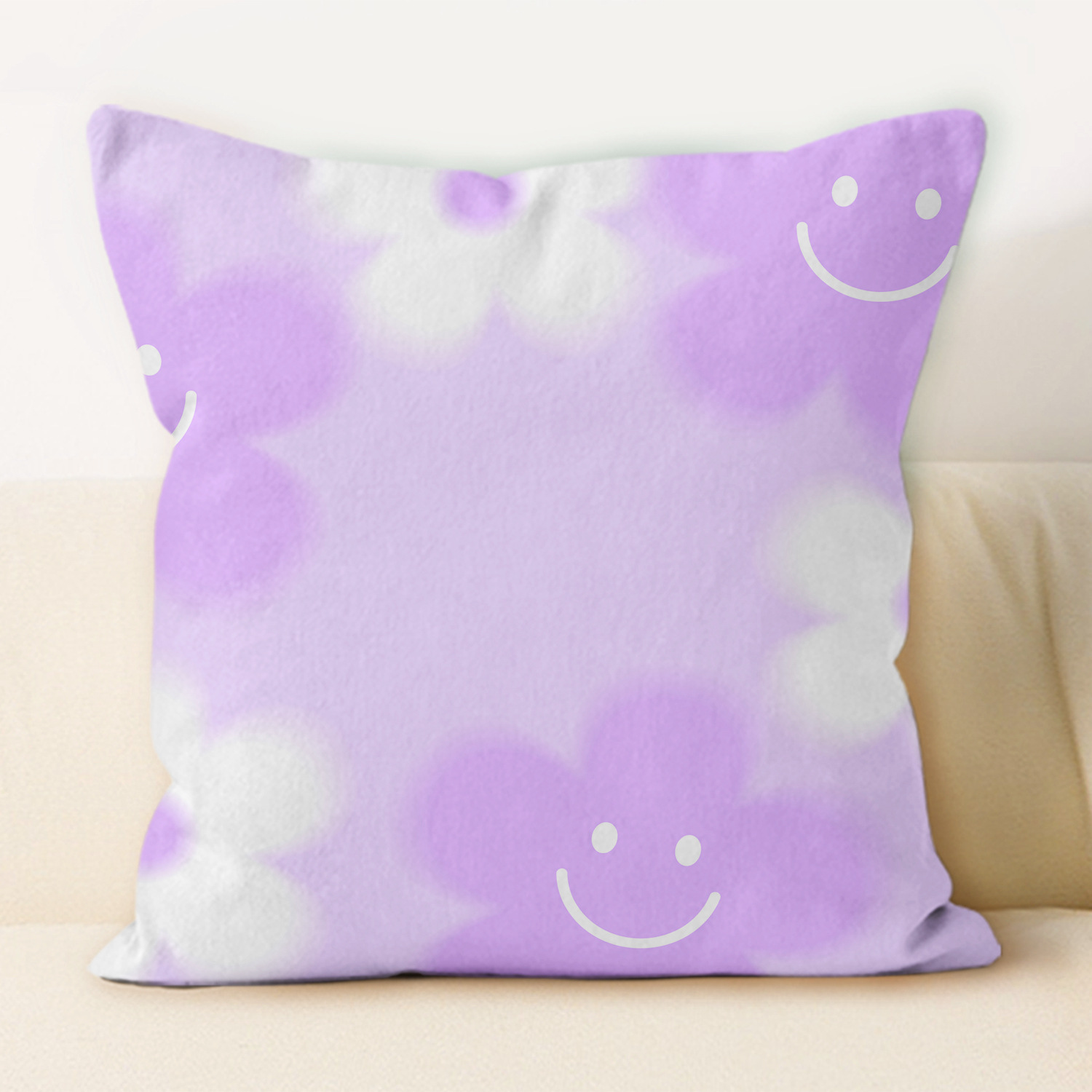 Almohada vaporwave estilo ins para niñas, cojín moderno para sofá de casa, almohada cuadrada de felpa para oficina, venta al por mayor