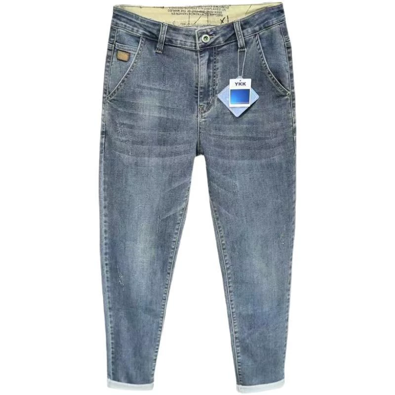 [男士牛仔裤cargo jeans of men破洞牛仔裤男士长裤批发Mens jeans]