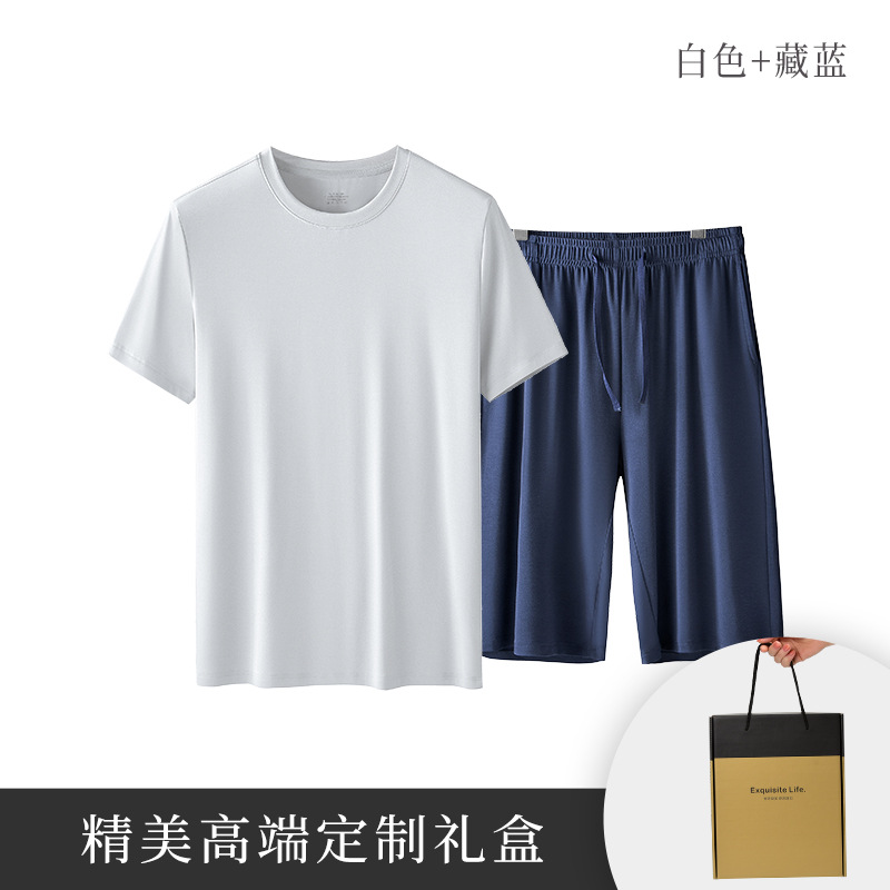 Blanco cálido azul marino