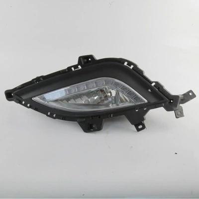 Suitable for Modern I30 Daytime Running Lights 12/13/15/16 Elantra Gt I30 Daytime Running Lights Daytime Running Lights in Stock (Gündüz işıqları) - starting-bid-from-1-led-fog-light-fog-light-black-frame-one-left-l