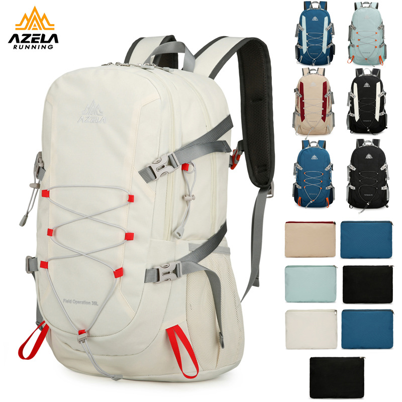Alla Large Capacity Travel Backpack Marathon Cross-Country Folding Bag Wholesale Cross-Border Outdoor Sports Mountaineering Bag