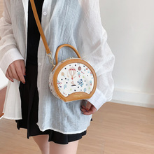高级质感单肩斜挎时尚韩版小圆包夏季小众网红流行小包包女手提包