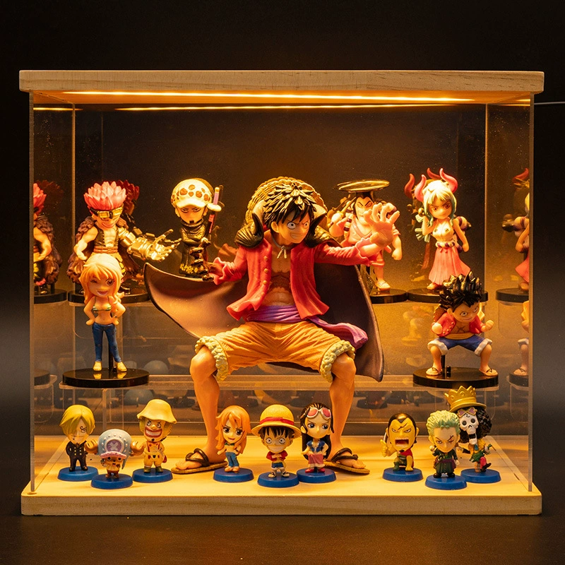 Комплект фигур One Piece: полный набор Лuffy Empress Peripherals Zoro Q Version Blind Box Doll, украшения, подарки на выпускной