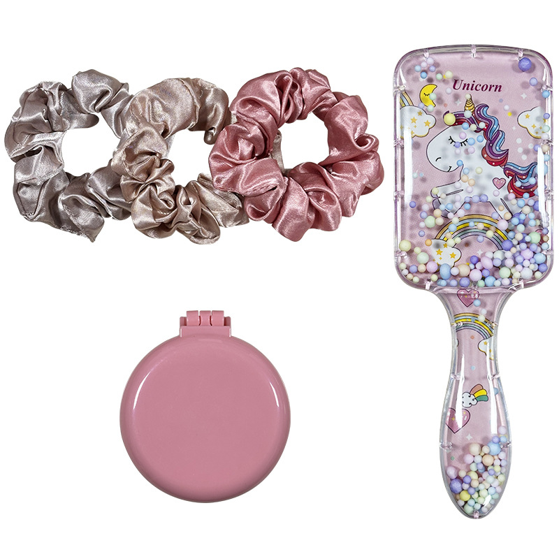 Caja de regalo, peine de masaje de aire, conjunto de regalos, peinado de regalo, caja de abertura de regalo, peinado de aire hueco, peinado de masaje de aire