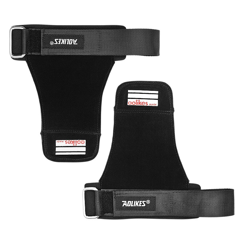 Fábrica de refuerzo cinturón pull-up cinturón de agarre guantes de fitness piel de vaca antideslizante protección de la palma de los hombres deportes correa de muñeca