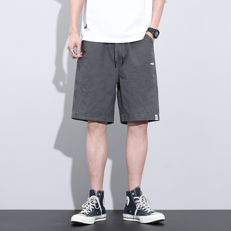 Summer New Style Loose Trendy Shorts Men's Casual Pants Quick-Dry Breathable Thin American-Style Sports Shorts for Men