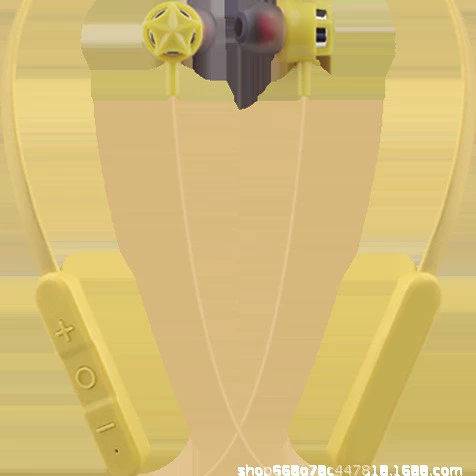 Беспроводная Bluetooth-гарнитура, подвесная шейная Bluetooth-гарнитура, пластиковые аксессуары, материал корпуса, порт Type-c