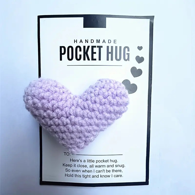 [완성된 축하 카드] 연한 보라색 하트