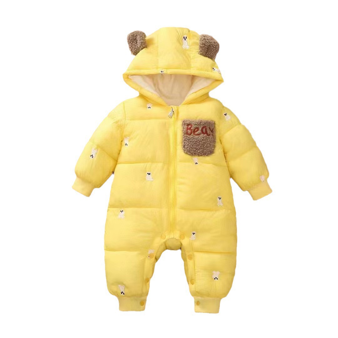 Nuevo algodón para niños ropa de escalada para bebés, niños, mujeres, bebés con camiseta de terciero gruesa y cálida comercio exterior transfronterizo