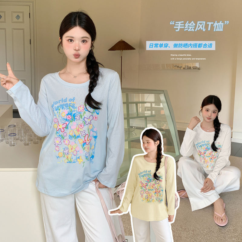 Inno Plus Size Women's Casual Loose-Fit Sun-Protective Blouse 2026 Summer Cool Loose Print Air-Conditioning Shirt 244899 Inno Plus Size Women's Casual Loose-Fit Sun-Protective Blouse 2026 Summer Cool Loose Print Air-Conditioning Shirt 244899