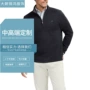 立领保暖跨境男士针织衫