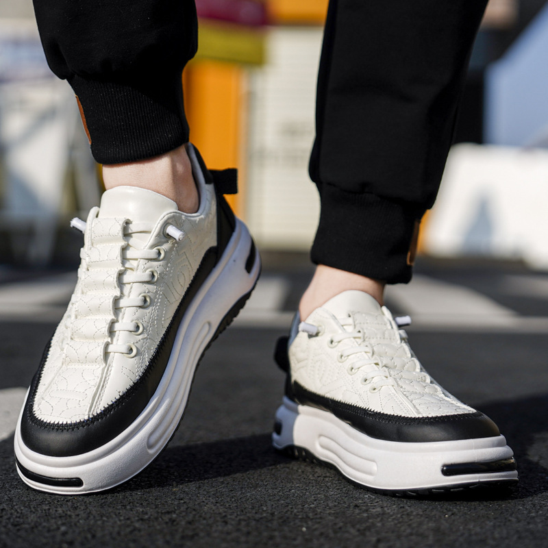 Scarpe casual da uomo Scarpe sportive Sneakers Tessuto sintetico Calzature leggere e versatili_voghion.com