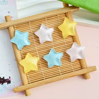 Пятиконечная звезда смолы diy ювелирные аксессуары кремовый клей для телефона чехол зубная щетка водяная чашка патч отверстие для обуви материал головного убора